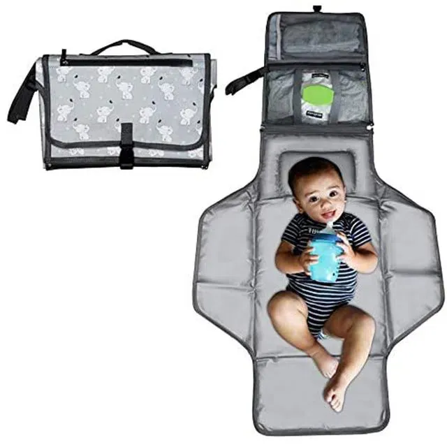 Сумка з пелюшками з кишеню пляшки