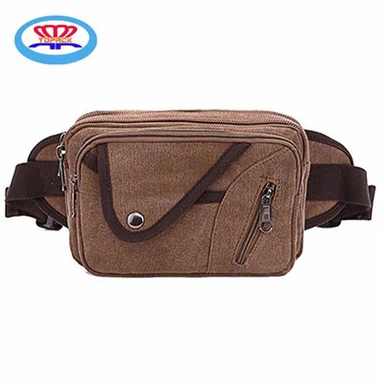 Полотняна поясна сумка з регульованими лямками